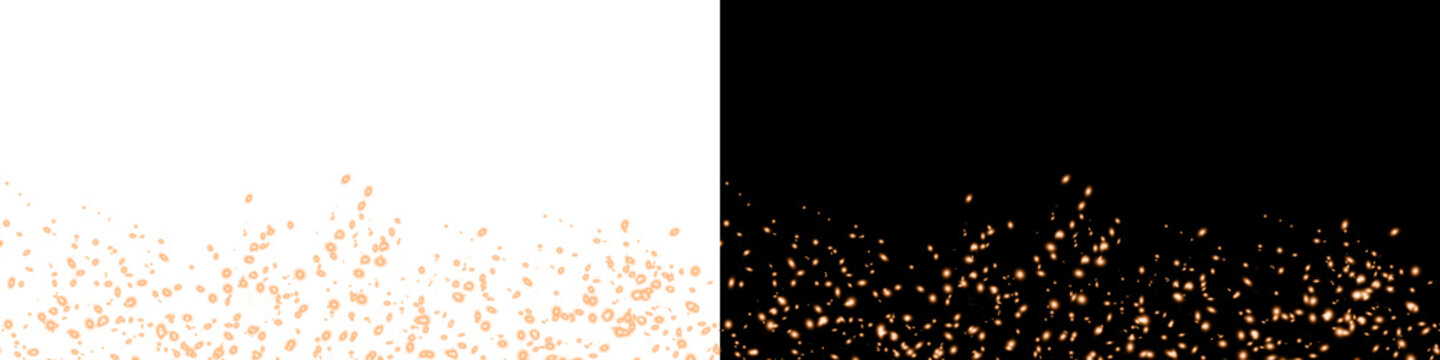 golden spark particles burst isolated png background, glowing fire spark particles scatter transparent background png, abstract golden light sparks explosion png transparent