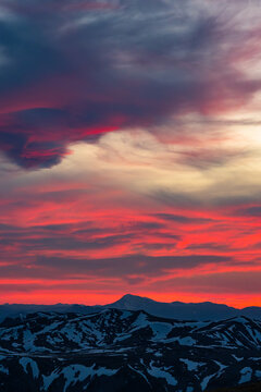 Sonnenuntergang Heukuppe - Rax - Hochsteiermark - &Ouml;sterreich