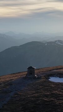 Sonnenuntergang Heukuppe - Rax - Hochsteiermark - &Ouml;sterreich