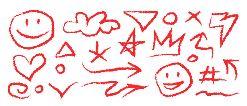 &ldquo;Hand Drawn Doodle Elements Set | Scribble Lines, Arrows, Symbols & Sketch Icons Collection&rdquo;