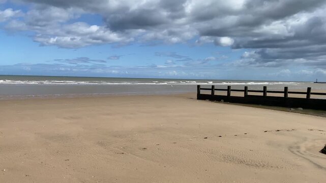 Sunny day on the Endless Beaches in Rhyl, Wales
Rhyl, Wales, United Kingdom