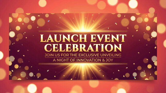 A launch event celebration with people enjoying a night of innovation and joy