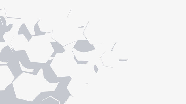 A close-up shot of cracked fragments on a white surface in a studio setting.