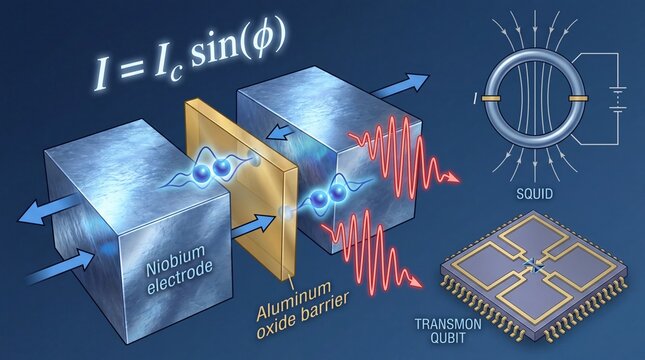 Josephson Junction Superconductor Macroscopic Quantum Tunneling Art