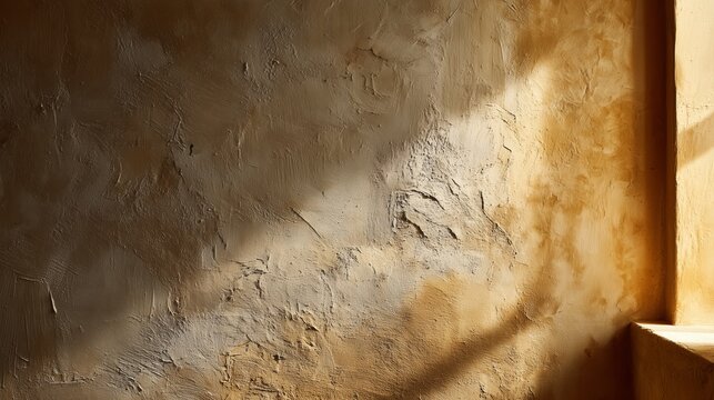 Mediterranean Limewash Wall Texture with Visible Hand Applied Brush Strokes
