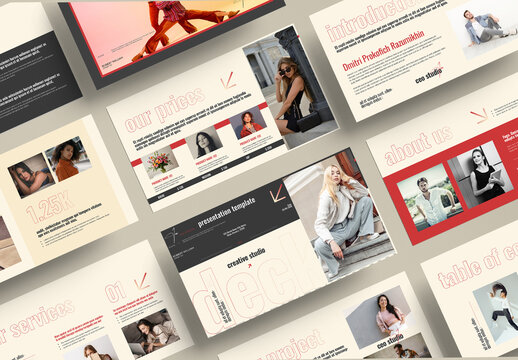 Creative Studio Deck Presentation Template