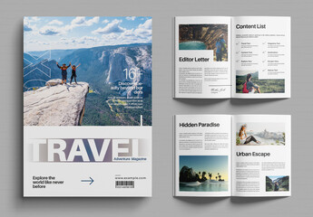 Travel Magazine Template