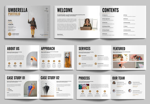 Umbrella Portfolio Brochure Design