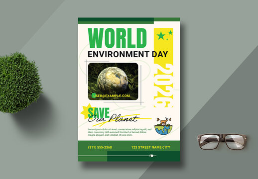 Earth Day Environment Poster Design