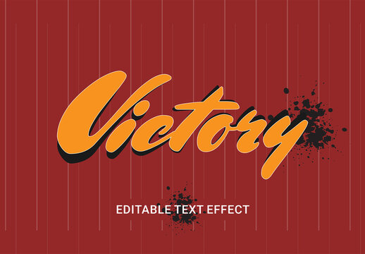 Old Style Editable Text Effect