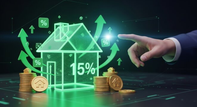 Increasing home value with rising interest rates and financial growth