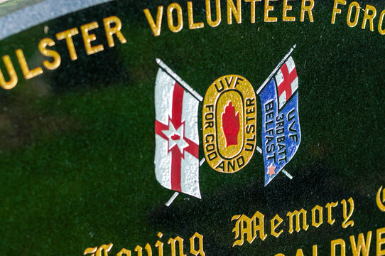 Gravestone of a Ulster Volunteer Force member
