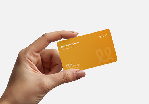 Business Card Mockup Template
