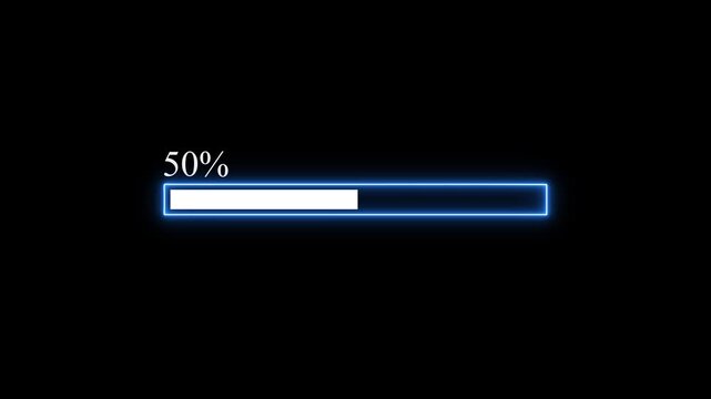 Direction concept, arrows indicates the direction of the overlay video layer. and looping neon line arrow icon animation. on transparent background.