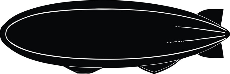 Airship blimp zeppelin flying transport graphic © Lost Life