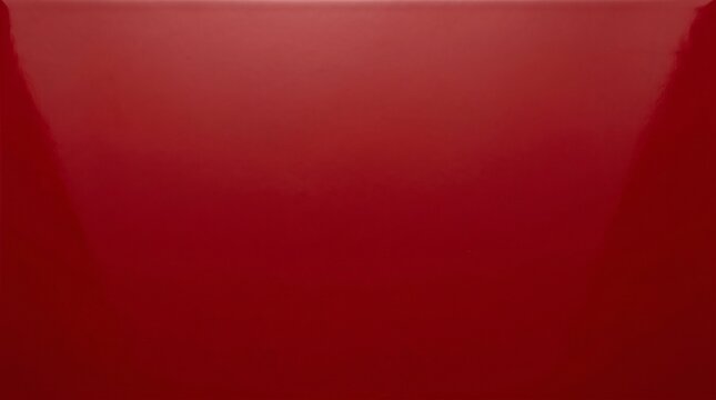 Red lacquer surface full frame close overhead vivid deep scarlet gloss surface background photorealistic luxury commercial background