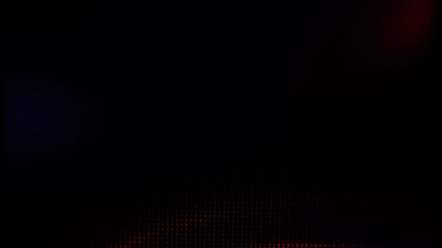 macro view of HD LED matrix