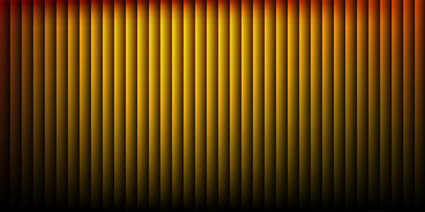 A striking abstract vector background featuring golden metallic ribbed texture with a subtle gradient effect, ideal for modern designs. © isma