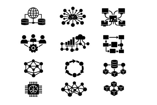 Multi distributed structure spaced set generation simple analytics image technology vector computation