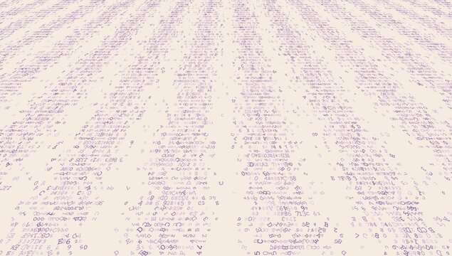 Structured Data Waterfall - Parallel Binary Columns for Server Architecture. Perspective.