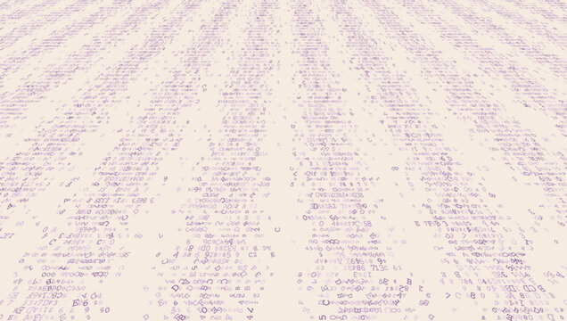 Structured Data Waterfall - Parallel Binary Columns for Server Architecture. Perspective.