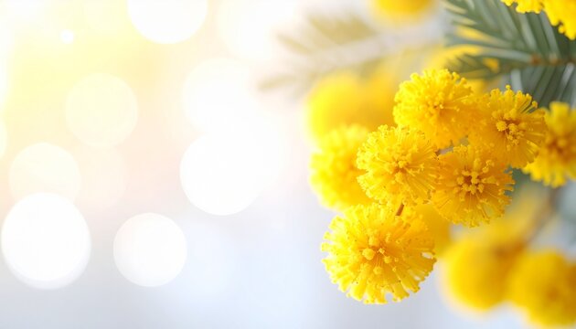 mimoza flowers