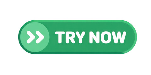 Obraz premium Try now button a with shopping ecommerce promotion discount marketing isolated on a transparent background