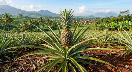 Fototapeta premium pineapple plant