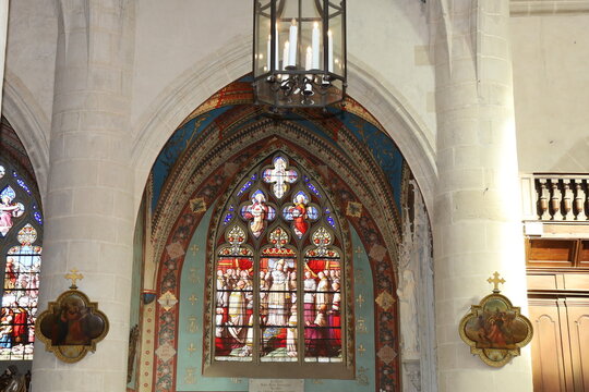 Coll&eacute;giale Notre-Dame de Dole, basilique Notre-Dame de Dole, ville de Dole, d&eacute;partement du Jura, France