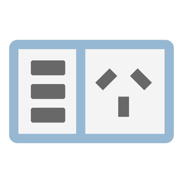 Australian Standard Power Outlet Illustration