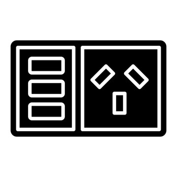 Australian Power Socket and USB Ports Icon