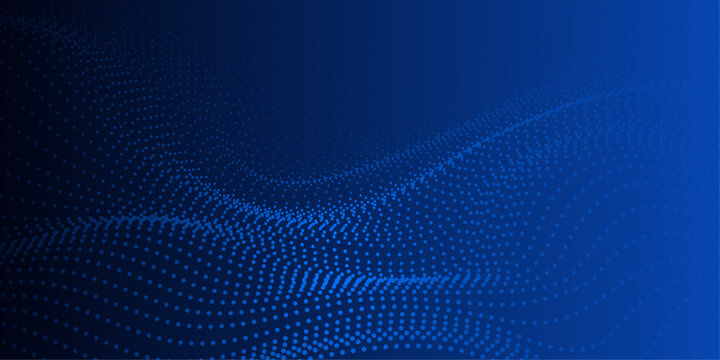 Isometric technology 3D vector illustration. Central processor chip, big data circuits and connected server cubes. Blue background for computing, semiconductor, block chain system digital concept. 