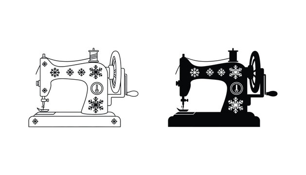 Sewing Machine Outline Images – Browse 16,042 Stock Photos, Vectors ...