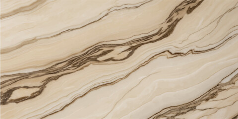 A natural abstract background showcases the dry textured ripples of brown beach sand, creating a wavy desert dune pattern shaped by summer wind along the sea coast © Alpha Designs