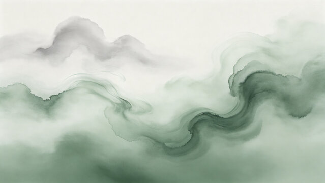 Chinese ink painting background