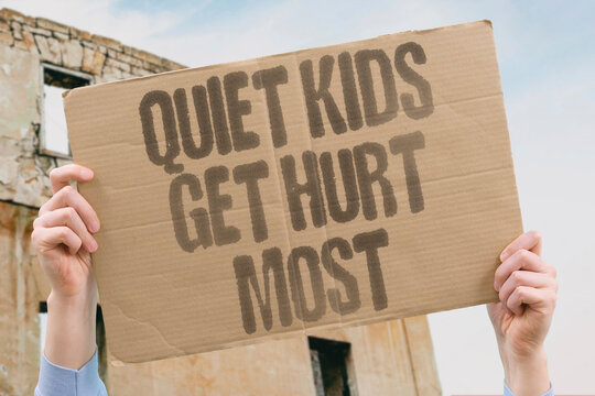 "Quiet Kids Get Hurt Most" Children who avoid conflict and confrontation become disproportionate targets of peer aggression. CHILD. QUIET. TARGET. CONFLICT. AVOID.