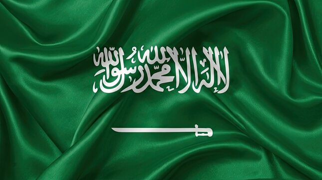 Saudi arabian flag celebrating national identity and symbolism on flag day