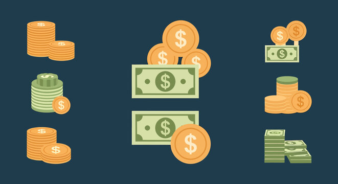 Money cash dollars finance wealth.