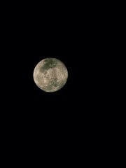 Naklejka premium Natural moon sky