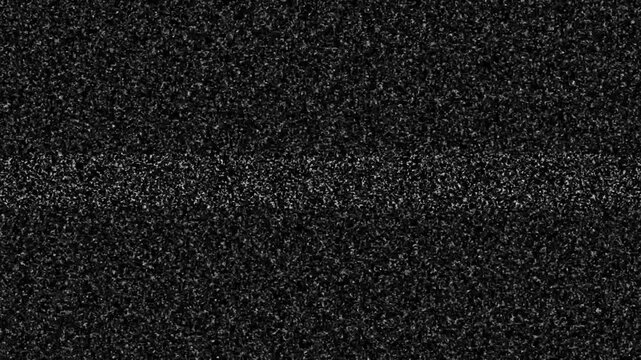 TV Pulsating rays Looping fractal noise Old Retro T V - Static t v black and white noise caused by bad signal reception. Loop animation