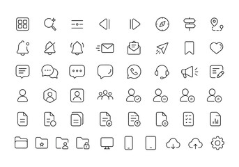 Fototapeta premium web icons set