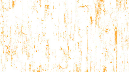 Fototapeta premium Orange and white grunge texture with streaks and splatters pattern