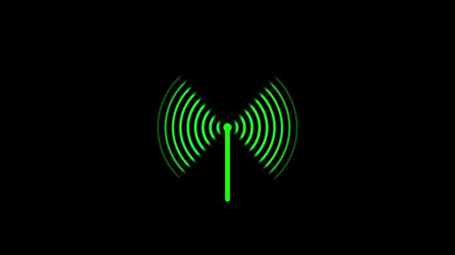 Wi-fi wireless internet network net connection icon logo wi-fi . technology wireless signal icon .