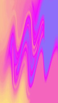 Abstract colorful gradient loop vertical background.Bright pink,blue,yellow gradient seamless looping