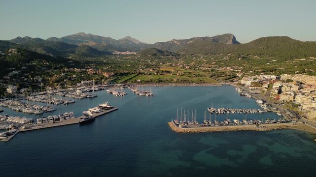 view of the bay of kotor montenegro