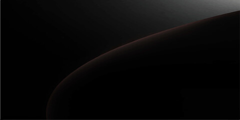 An abstract night view of the blue planet earth and moon as circular orbs within the black solar universe, featuring a glowing sun light shadow across the round globe galaxy © Md