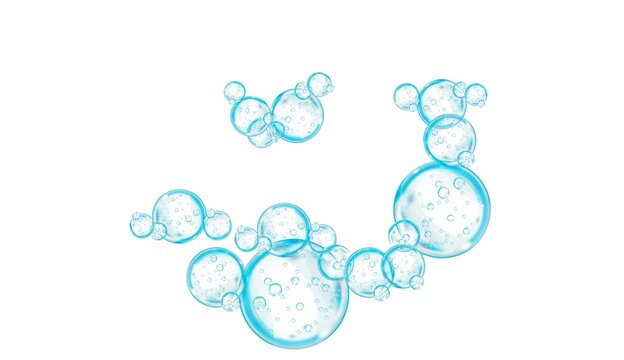 Water bubbles. Bubble . Water. Soap. Foam.