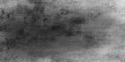 Obraz premium Aged dark grunge paper texture with a vintage grey concrete pattern and blank rough surface for a dirty backdrop design