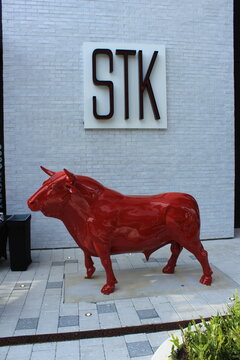 STK Steakhouse in Aventura FL, combines a social experience with a DJ and fine dining. Featuring dining dollars, a meat market, a cut of the month club subscription service and STK Swag.