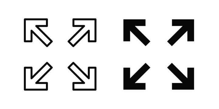 Expand icon pack for web and apps design projects